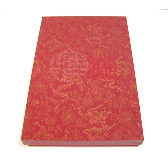 Chinese Chopsticks in Decorative Red Wood Box, NIB - Picture 3 of 6